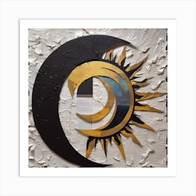 An Abstract Sun One Art 4 Art Print