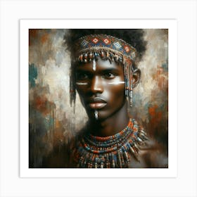 African Man 1 Art Print