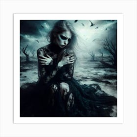 Crows Art Print