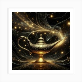 Magic Lamp Art Print