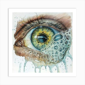 Eye Of Water 1 Art Print