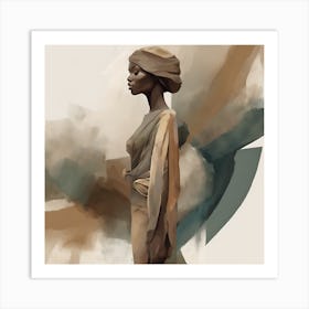 African Woman 3 Art Print