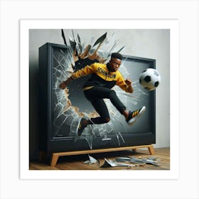 Tv Ad Art Print