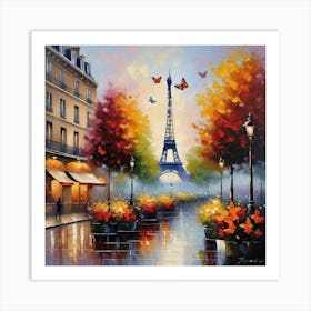 Paris Eiffel Tower 82 Art Print