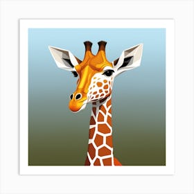 Giraffe Art Print