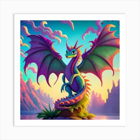 Dragon Art Print