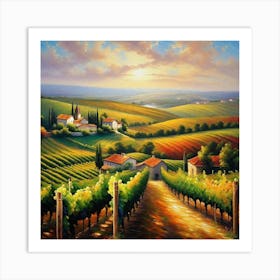 Tuscan Countryside 14 Art Print