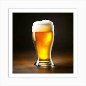 Glass Of Beer 1 Art Print