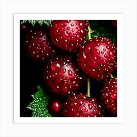 Red Berries Art Print