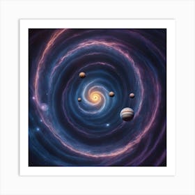 Spiral Galaxy 13 Art Print