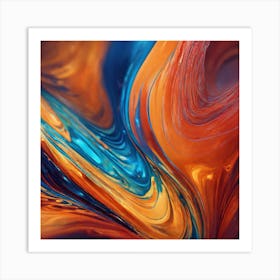 Abstract Painting 1 Art Print