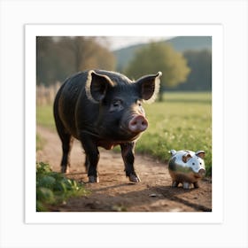 Piggy Bank Art Print