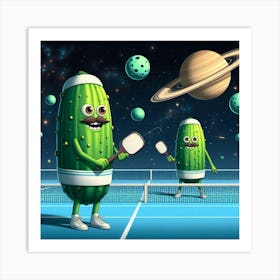 Pickleball 2 Art Print