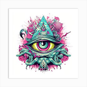 All Seeing Eye 1 Art Print