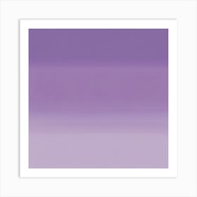 Lilac Ombre Art Print