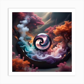 Asian Fantasy Art Print