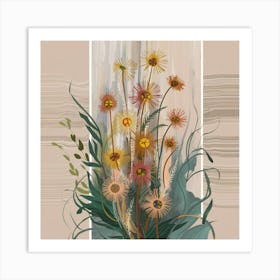 Flowers In A Vase 57 Art Print