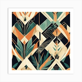 Deco Pattern 3 Art Print