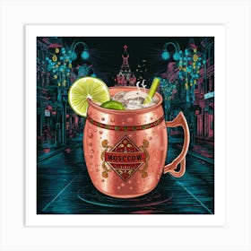 A Vibrant And Intricate Illustration Of A Moscow M Yuaobjhjtxgnpjmhwi1heq Grfijlfxte Lpbylcokeaw Art Print