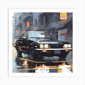 Toyota Celica 6 Art Print