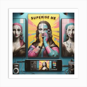 Surprise Me 2 Art Print