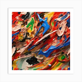 Abstract Painting Art Print