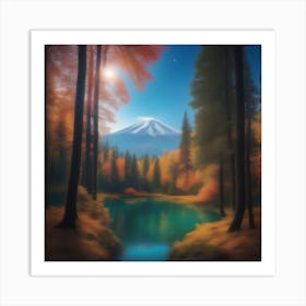 Mt Fuji 2 Art Print