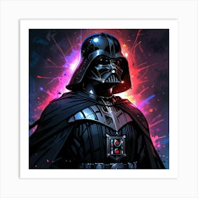 Darth Vader 5 Art Print