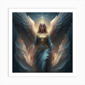 Angel Of Light 4 Art Print