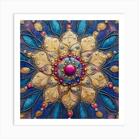 Mandala Art 8 Art Print