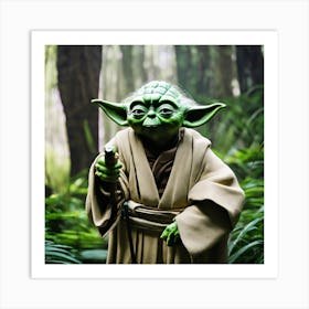 Yoda master 2 Art Print