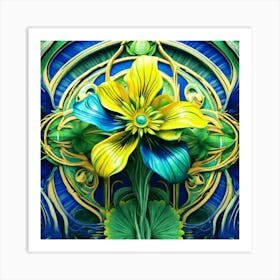 Tropical Flower Art Print