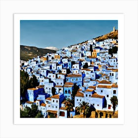 Chefchaouen, Morocco Art Print