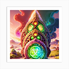 Shaman'S Temple Art Print