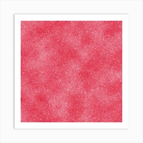 Rose Pink Glitter Art Print