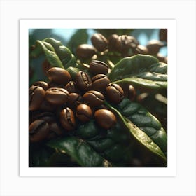 Coffee Beans 149 Art Print