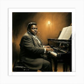 Fats Domino Art Print