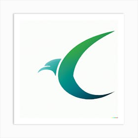 Bird Logo Art Print