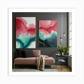 Abstract Painting 8 Art Print