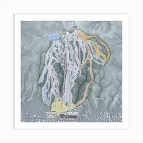 Snow Summit Art Print