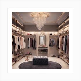 939405 Glamorous Dressing Room With Large Mirror, Hollywo Xl 1024 V1 0 Art Print