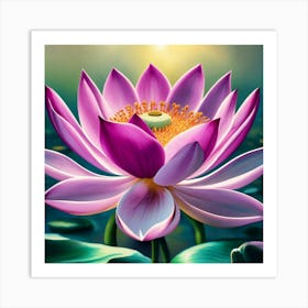 Lotus Flower 32 Art Print