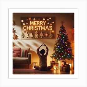 Christmas Stock Videos & Royalty-Free Footage 1 Art Print