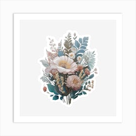 Bouquet Of Flowers 14 Art Print