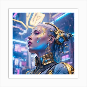 Cyberpunk Art Póster