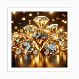 Diamond 3 Art Print