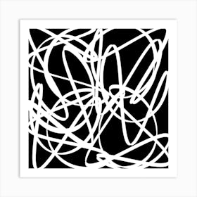 Abstract Drawing Art Print