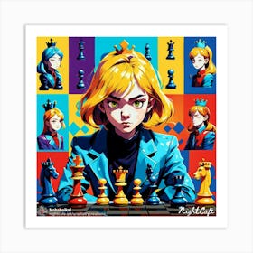 Chess Art Print