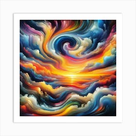 Abstract Painting Art Print