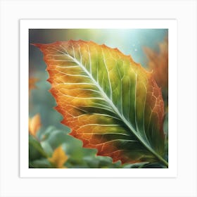 Autumn Leaf 4 Art Print